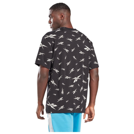 Reebok Ανδρική κοντομάνικη μπλούζα Te Aop Vector